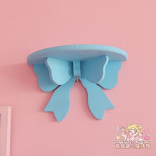 Load image into Gallery viewer, Cute Butterfly Wooden Decorative Wall Shelf Storage Rack Organization for Kid Room DIY Wall Decoration Holder Home Decor
