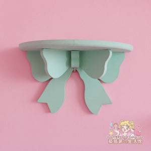 Cute Butterfly Wooden Decorative Wall Shelf Storage Rack Organization for Kid Room DIY Wall Decoration Holder Home Decor