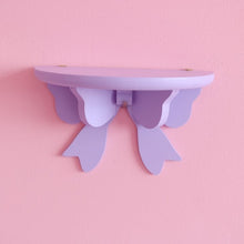 Load image into Gallery viewer, Cute Butterfly Wooden Decorative Wall Shelf Storage Rack Organization for Kid Room DIY Wall Decoration Holder Home Decor
