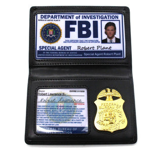 Hot Sale Role Playing Props Supernatural Dean Sam Winchester FBI Badge Card Holder Police ID Cards Cosplay New Arrival