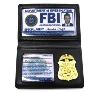 Hot Sale Role Playing Props Supernatural Dean Sam Winchester FBI Badge Card Holder Police ID Cards Cosplay New Arrival