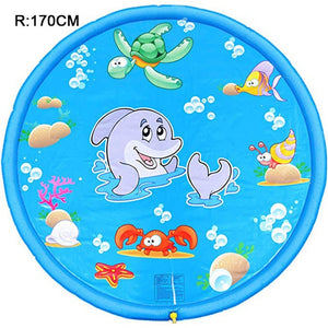 childrens water splash play mat Inflatable Spray Water Cushion Summer Kids Play Water Mat Lawn Games Pad Sprinkler Play Toys Out