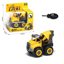 Load image into Gallery viewer, Nut Disassembly Loading Unloading Engineering Truck Excavator Bulldozer Child Screw Boy Creative Tool Education Toy Car Model
