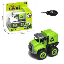 Load image into Gallery viewer, Nut Disassembly Loading Unloading Engineering Truck Excavator Bulldozer Child Screw Boy Creative Tool Education Toy Car Model
