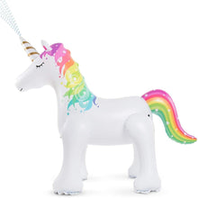 Load image into Gallery viewer, Inflatable Unicorn Water Spray Pool Toys Swimming Float Outdoor Fountain Beach Party Children&#39;s Summer Toys
