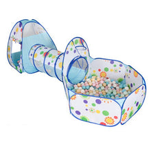 Load image into Gallery viewer, 3 Pcs/Set Portable Children&#39;s Pool Baby Playpen Camping Tents Children Ball Pit Ball Pool with Crawling Tunnel Baby Playground
